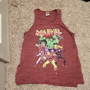 Marvel grapic tank top